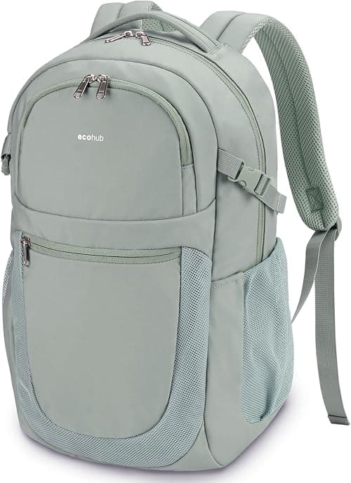 ECOHUB School Backpack for Women, 17.3 inch Suspended Laptop Backpack على Amazon.ae - متتبع الأسعار