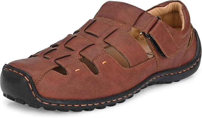 Centrino Men's Tan Fisherman Sandals on Amazon.ae - Price Tracker