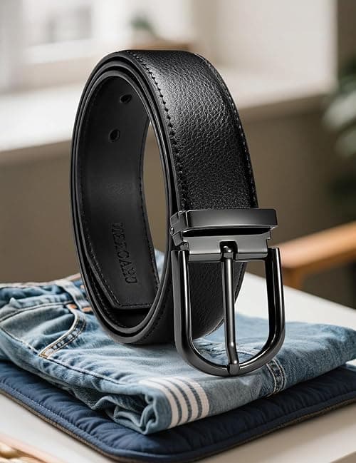 Leather Belt Men - Perfect Companion to Mens Dress Shoes on Amazon.ae - Price Tracker