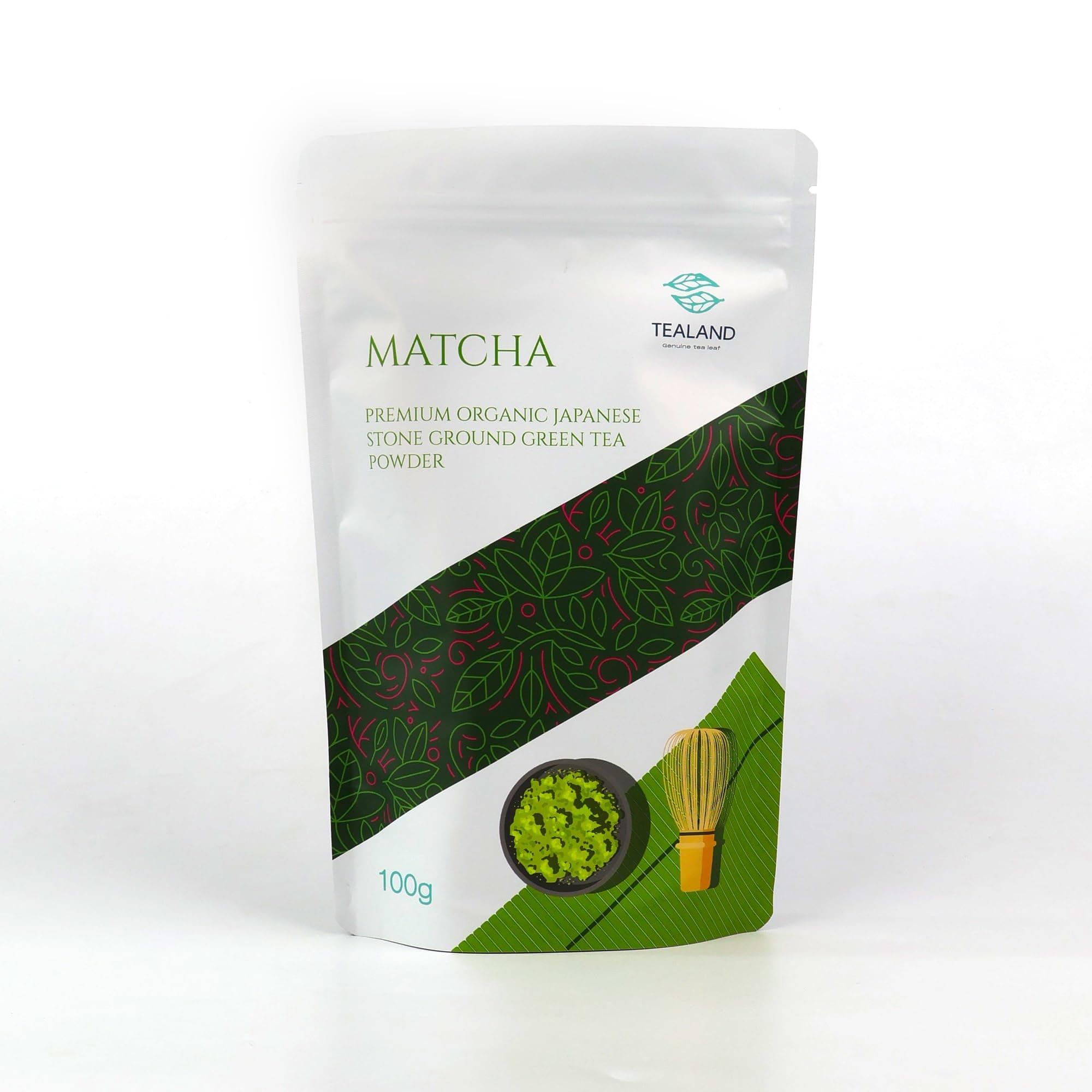Organic Matcha Premium Green Tea Powder 100% Authentic Japanese Origin Superior Ceremonial Grade Traditional Stone Milled JAS USDA Certified Superfood (Matcha Ceremonial 100g) on Amazon.ae - Price Tracker