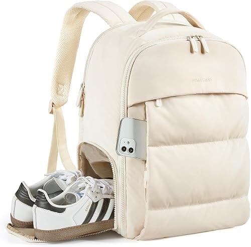 BAGSMART Travel Backpack for Women, Gym Backpack with Shoe Compartment على Amazon.ae - متتبع الأسعار