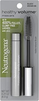 Neutrogena Healthy Volume Lash-Plumping Mascara, Volumizing and Conditioning Mascara with Olive Oil to Build Fuller Lashes, Clump-, Smudge- and Flake-Free, Brown/Black 03, 0.21 oz on Amazon.ae - Price Tracker