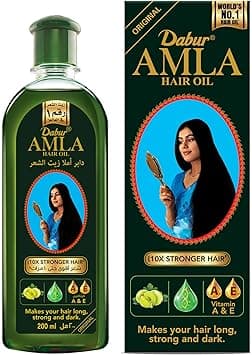 Dabur Amla Hair Oil 200ml | Natural care | Enriched with Amla, Natural Oils & Vitamin C | For Long, Strong & Dark Hair on Amazon.ae - Price Tracker