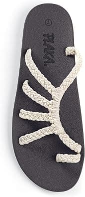 Plaka Relief womens flip flop على Amazon.ae - متتبع الأسعار