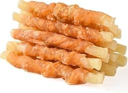 SKY-TOUCH Dog Treats: 400g Chicken Wrapped Sticks Dog Chews Snacks for All Dogs Training Rewards - Amazon.ae Price Tracker