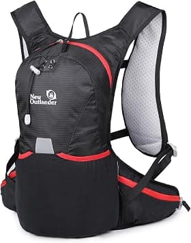 Eacam Hiking Backpack, Camping Backpack, 12L Waterproof Hiking Daypack with Adjustable Chest Strap Reflective Design, Lightweight Travel Backpack على Amazon.ae - متتبع الأسعار