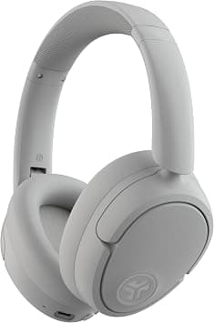 JLab JBuds Lux ANC Wireless Bluetooth Headphones Headband – Noise Cancelling Headphones – 70 Hours Playtime, Microphone – Multipoint and Customizable Sound, White على Amazon.ae - متتبع الأسعار