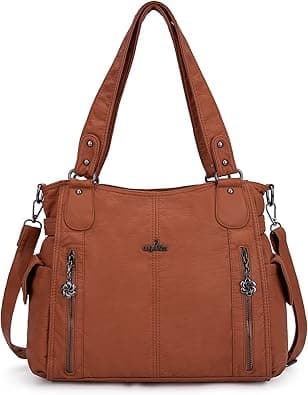 Angel Kiss Handbags for Women Hobo Purse Roomy Casual Shoulder Bags PU Tote Bag Crossbody Bag for Women on Amazon.ae - Price Tracker