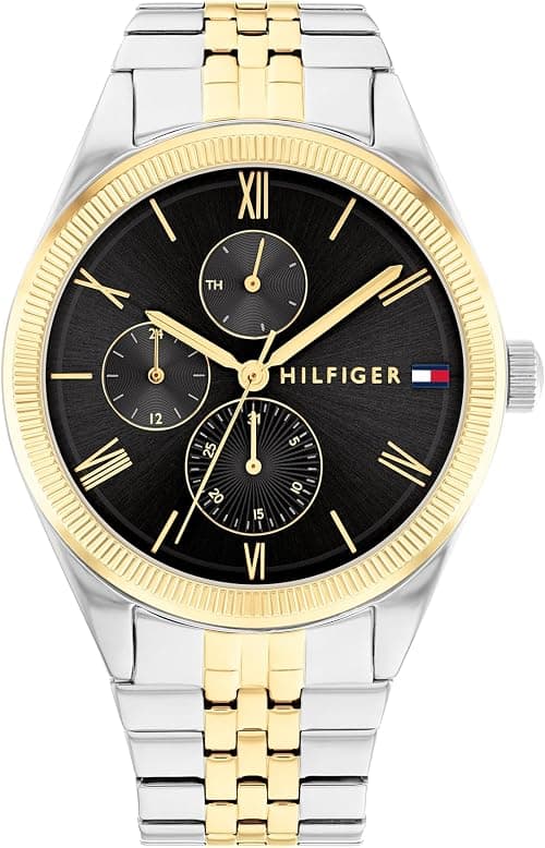 Tommy Hilfiger Analogue Multifunction Quartz Watch for Women with Stainless Steel or Leather Bracelets on Amazon - Best Deal Finder