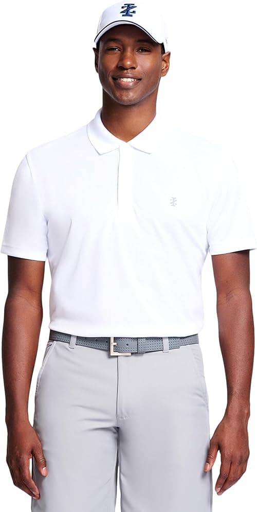 IZOD Men's Performance Golf Grid Polo on Amazon.ae - Price Tracker