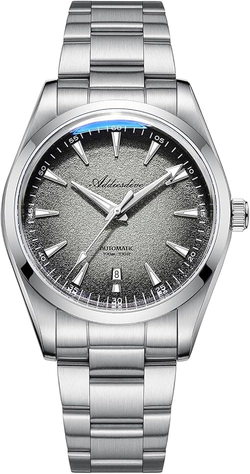 ADDIESDIVE Luxury Automatic Watches for Men 8215 Aovement Luminous 100 M Waterproof Date Display Unisex Minimalist Watch on Amazon.ae - Price Tracker