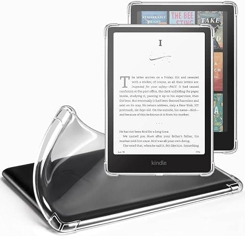 Vurtboly Clear Case for All-New Kindle Paperwhite 12th Gen 2024 7" & Kindle Colorsoft Signature Edition 2024, Ultra-Clear Transparent Soft Cover Sleek Lightweight Scratch-Proof TPU Cover (Clear) on Amazon.ae - Price Tracker
