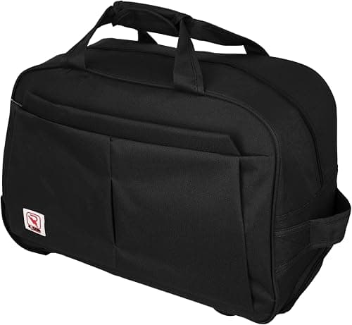 Re-flection Nylon Travel Duffel Bag with Wheels, Unisex Carry on Bag for Men and Women, Multifunctional on Amazon - Best Deal Finder