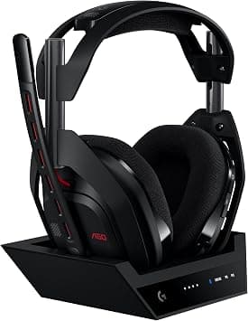 Logitech G Astro A50 LIGHTSPEED Wireless Gaming Headset + Base Station (Gen 5), PRO-G GRAPHENE, Switch Between 3 Systems, USB-C to Xbox, PS5, PC/Mac or Nintendo Switch, Bluetooth - Black - Amazon.sa Price Tracker