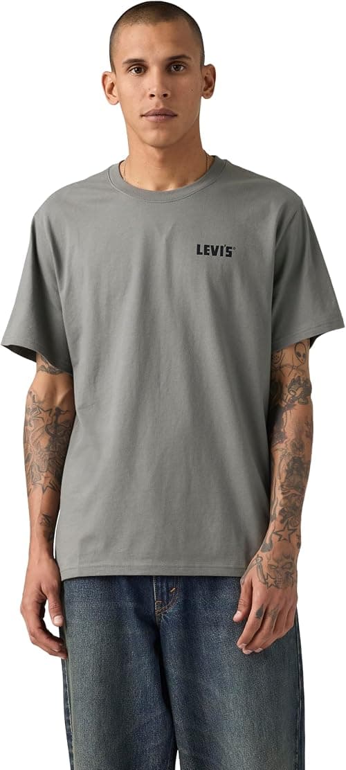 Levi's Mens Relaxed Fit Short-Sleeve Graphic T-Shirt Modern (pack of 1) on Amazon - Best Deal Finder