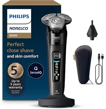 Philips Norelco Shaver i9000 Amazon Exclusive, X9000/90 على Amazon.ae - متتبع الأسعار