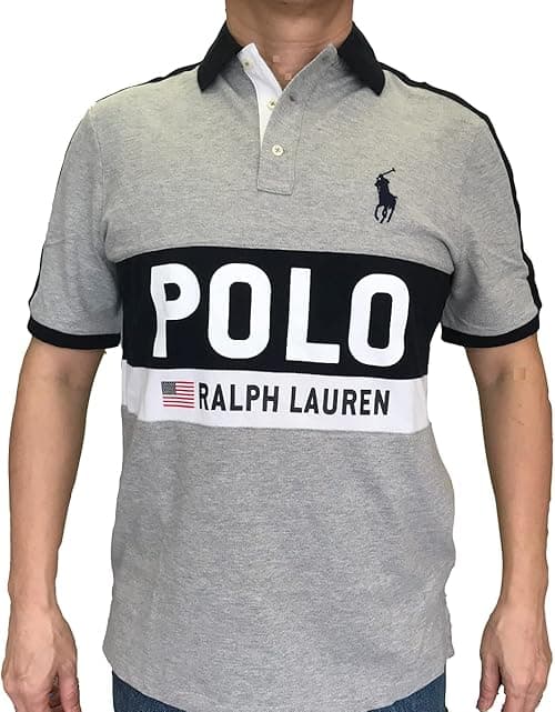 Polo Ralph Lauren Mens Classic Fit Big Colored Pony Polo Shirt on Amazon.ae - Price Tracker