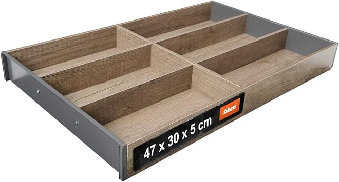 Blum Ambia-Line Cutlery Tray, Premium Drawer Organiser for Modern Kitchens and Cabinets, Protects, Sorts & Organises Cutlery Clearly, with Non-Slip Feet, 47 x 30 x 5 cm, Nebraska Oak on Amazon.ae - Price Tracker