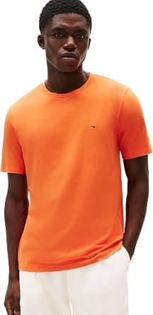 Tommy Hilfiger Mens Ess seasonal reg fit S/S T-Shirt (pack of 1) على أمازون - دليلك لأفضل العروض