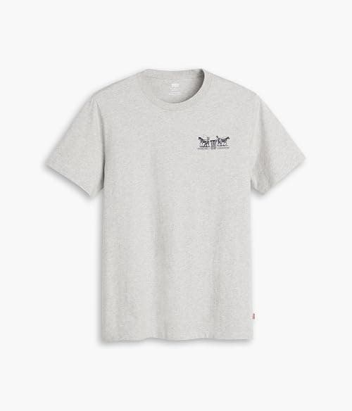 Levi's Mens Short Sleeve Shirt Graphic Crewneck Tee على أمازون - دليلك لأفضل العروض