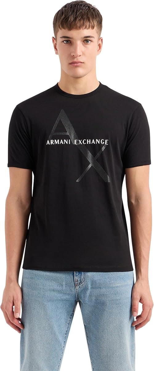 Armani Exchange mens 8NZT76 T-Shirt (pack of 1) على أمازون - دليلك لأفضل العروض