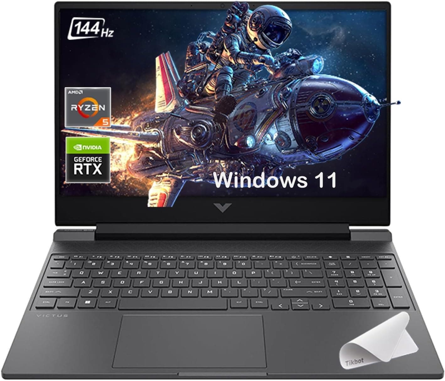HP Victus Gaming Laptop, 15.6-inch FHD IPS 144Hz, AMD Ryzen 5-8645HS, NVIDIA GeForce RTX 4050, Wi-Fi 6, Backlit KB, Win11 Home, w/Mouse Pad (8GB RAM |512GB PCIe SSD)(Upgraded) on Amazon.ae - Price Tracker