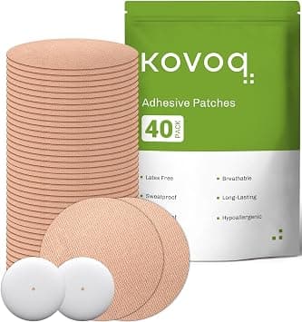 Sensor Covers for Freestyle Libre Sensor, (40 Pack) Adhesive Patches Waterproof & 2 Pack Reusable Hard Shell Covers, CGM Sensor Patches, No Glue on Sensor, Compatible with Libre 1&2, Tan على Amazon.ae - متتبع الأسعار