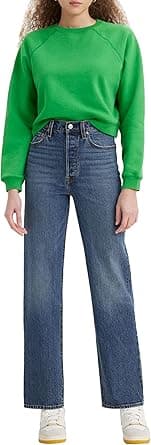 Levi's Women's Ribcage Full Length Jeans on Amazon.ae - Price Tracker
