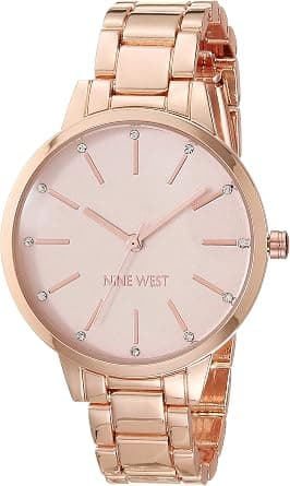 Nine West Women's Crystal Accented Bracelet Watch on Amazon.sa - Price Tracker