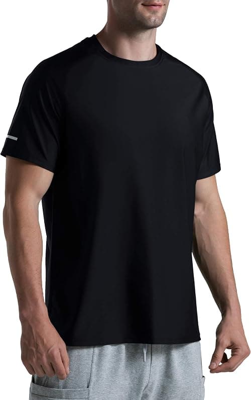THE GYM PEOPLE Men's Cooling Running Shirts Ice Silk UPF 50+ Workout Tshirt on Amazon - Best Deal Finder
