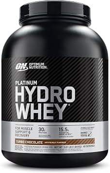 Optimum Nutrition (ON) Platinum Hydro Whey Protein Powder 3.5 lbs (Turbo Chocolate), Hydrolyzed Whey Protein Isolate - Amazon.sa Price Tracker