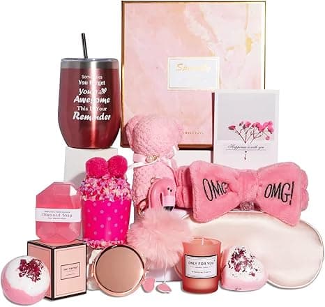 Luxury Spa Gift Box for Women – Self-Care & Relaxation Set with Elegant Packaging – Birthday, Christmas, Valentine’s Day, Mother’s Day - for Mom, Wife, Girlfriend, Sister, Friend (Salt) on Amazon.ae - Price Tracker