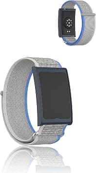 Strap for Amazfit Helio, yystao Nylon Watch Strap Compatible with Amazfit Helio, Skin-Friendly Smartwatch Replacement Strap 22 mm (Blue) على Amazon.ae - متتبع الأسعار