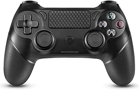 Wireless Gamepad Remote Controller Compatible with PS4 Console/Pro/Slim and PC has 6 Axis motion sensor, Dual Vibration Motor, Audio Jack (Black V3) on Amazon.ae - Price Tracker
