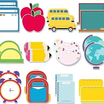 360 Sheets Back to School Sticky Notes Set for Kids & Teens - Pencil, Ruler, Blackboard Shapes - Self-Adhesive Memo Pads for School, Classroom, Office & Home - Daily Reminders & Notepads على Amazon.ae - متتبع الأسعار