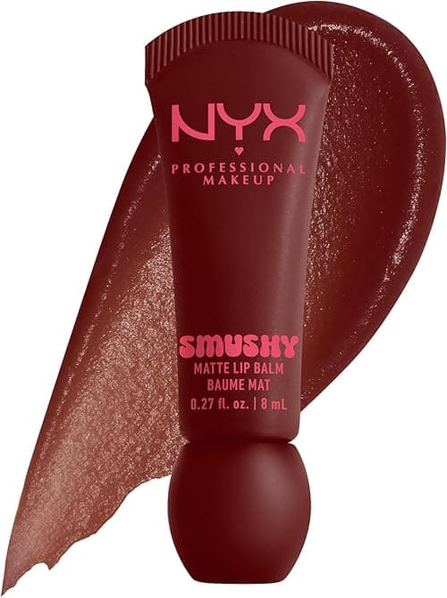 NYX Professional Makeup Smushy Matte Lip Balm, Soft Diffused Color, Matte Finish, Smudge Fudge on Amazon.ae - Price Tracker