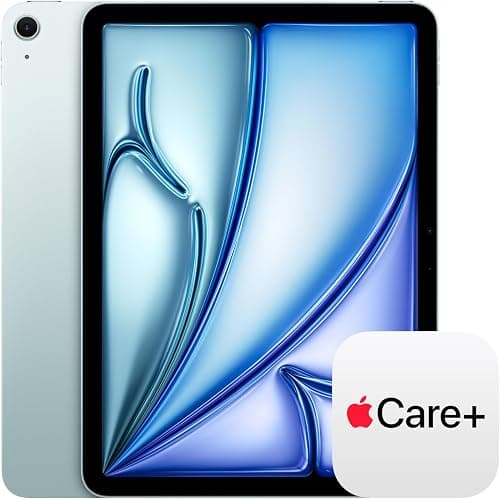 Apple iPad Air 11-inch (M4): Liquid Retina Display, 256GB, 12MP Front/Back Camera, Wi-Fi 7 with Apple N1, Touch ID, All-Day Battery Life — Blue with AppleCare+ on Amazon.ae - Price Tracker