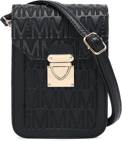 MKP Women Fashion Signature Lightweight Cute Small Crossbody Bags Cell Phone Purse Wallet Shoulder Bag With Snap Closure on Amazon.ae - Price Tracker