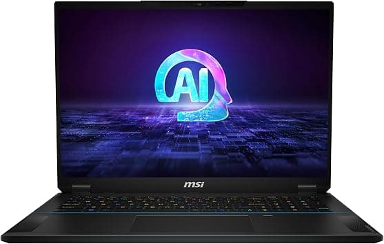 MSI Stealth 18 AI Studio 18” 240Hz QHD+ Gaming Laptop: Intel Ultra 9-185H, NVIDIA Geforce RTX 4080, 32GB DDR5, 1TB NVMe SSD, Cooler Boost 5, Win 11: Black A1VHG-019US on Amazon.ae - Price Tracker