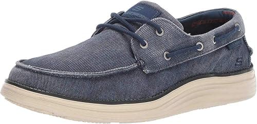 Skechers STATUS 2.0 LORANO Men's Boat Shoes on Amazon.ae - Price Tracker