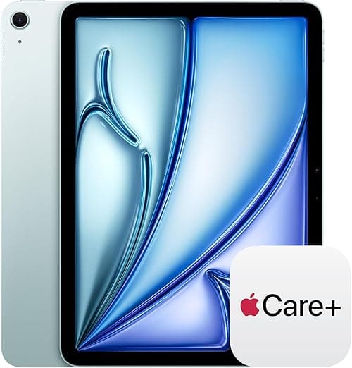 Apple iPad Air 11-inch with M3 chip Built for Apple Intelligence, Liquid Retina Display, 128GB, 12MP Front/Back Camera, Wi-Fi 6E, Touch ID, All-Day Battery Life — Blue with AppleCare+ (2 Years) on Amazon.ae - Price Tracker