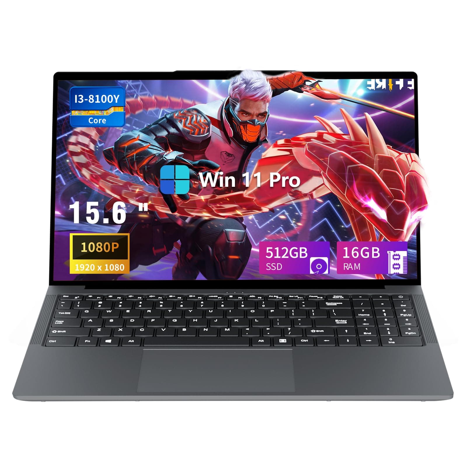 2025 Laptop I3, 15.6 Inch Computer Up To 3.4Ghz, Traditional Computers With 16Gb Ram 512Gb Ssd, Wifi 2.4G/5G, Bt5.0, Fhd 1080P, 180 Degree Angle, Hdmi, Lap Top For Student Business Work on Amazon.ae - Price Tracker