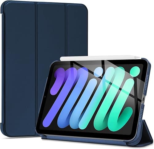 ProCase Smart Case for iPad Mini 7 A17 Pro 2024/iPad Mini 6 2021 8.3 Inch iPad Mini 7th/6th Gen Case, Hard Back Cover for iPad Mini 8.3" 7th Gen A2995/A2996/A2993/6th Gen A2567 A2568 A2569 -Oceanblue | Slim iPad Mini 7th/6th Gen Case Hard Back Cover for iPad Mini 7th Gen A2995/A2996/A2993/6th Gen A2567 A2568 A256 on Amazon.ae - Price Tracker