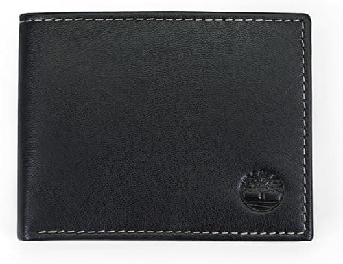 Timberland Men's Leather Wallet with Attached Flip Pocket on Amazon.ae - Price Tracker