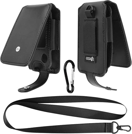 Cosmos PU Leather Protective Belt Case Cover CGM Monitor Device Holder Case Compatible with Libre Reader 2/3 - CGM Storage Carrying Case Protector Cover with Hang Clip Hook & Neck Lanyard, 1 Piece on Amazon.ae - Price Tracker