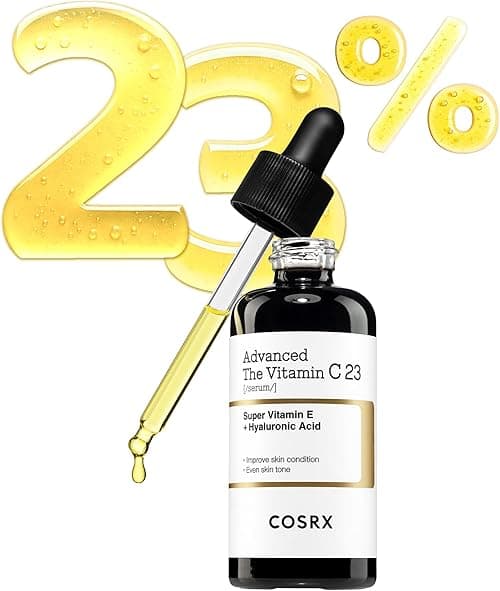 COSRX Advanced Pure Vitamin C 23% Serum with Vitamin E & Glutathione (Renewal), Korean Vitamin C Serum for Fine Lines, Uneven Skin Tone & Dull Skin, 0.67oz, Korean Skin Care on Amazon.ae - Price Tracker