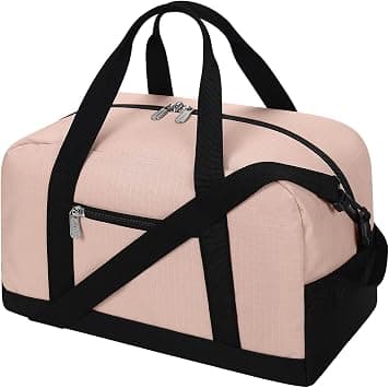 Apenze Small Gym Bag 14 inch lightweight Carry On Mini Duffel Bag for Travel Sport - Pink on Amazon.sa - Price Tracker