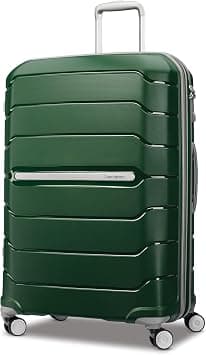 Samsonite Freeform Hardside Expandable with Double Spinner Wheels, Pine Green, Checked-Large 28-Inch, Freeform Hardside Expandable With Double Spinner Wheels على Amazon.ae - متتبع الأسعار