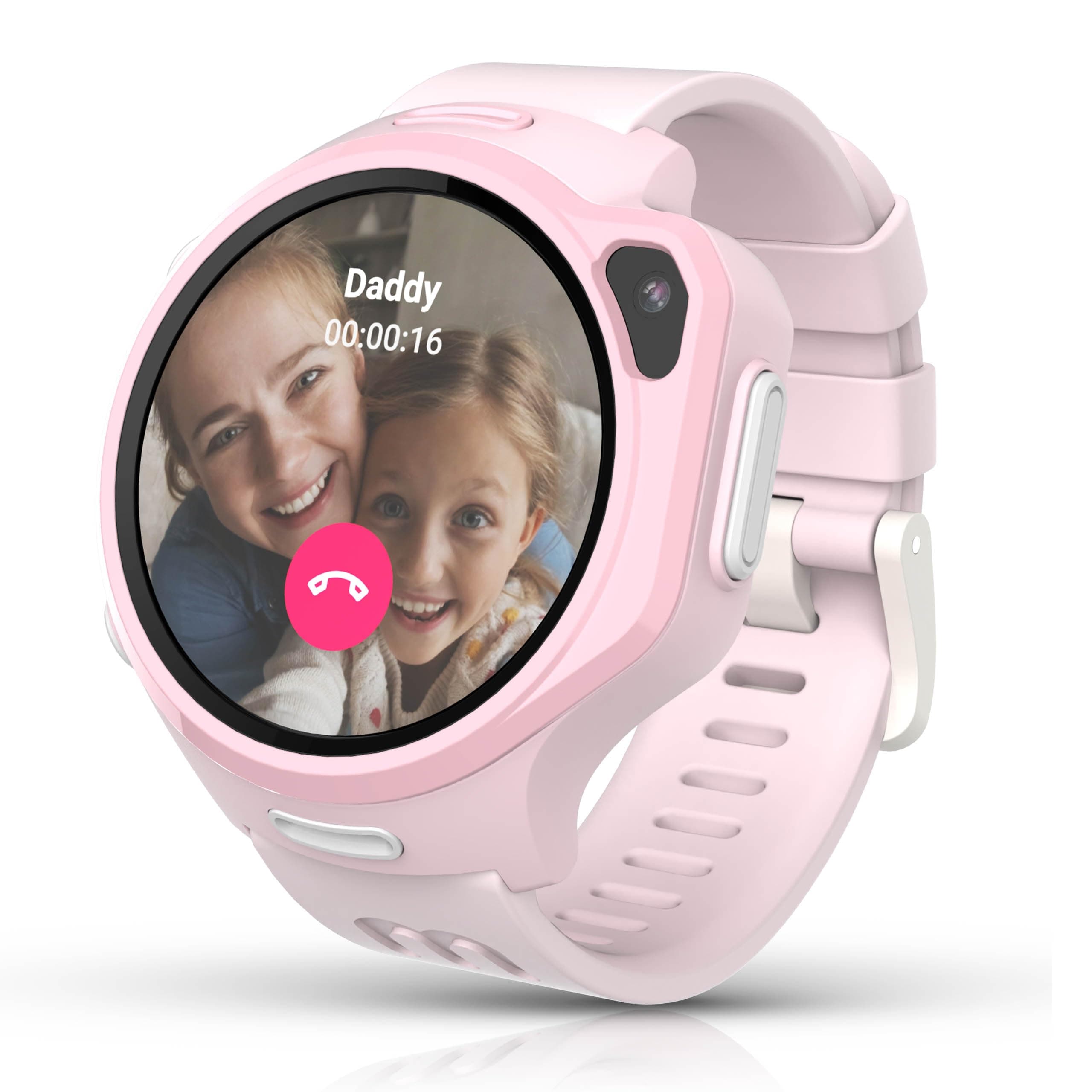 myFirst Fone R2 (North America Version) Kids Smartwatch with eSIM Video Calls Messaging Real-Time GPS Tracking SOS Button Safety Alerts Music Player Gift for Girls (Macaron Pink) on Amazon.ae - Price Tracker