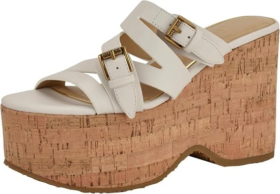 GUESS Nailah womens Wedge Sandal على Amazon.ae - متتبع الأسعار